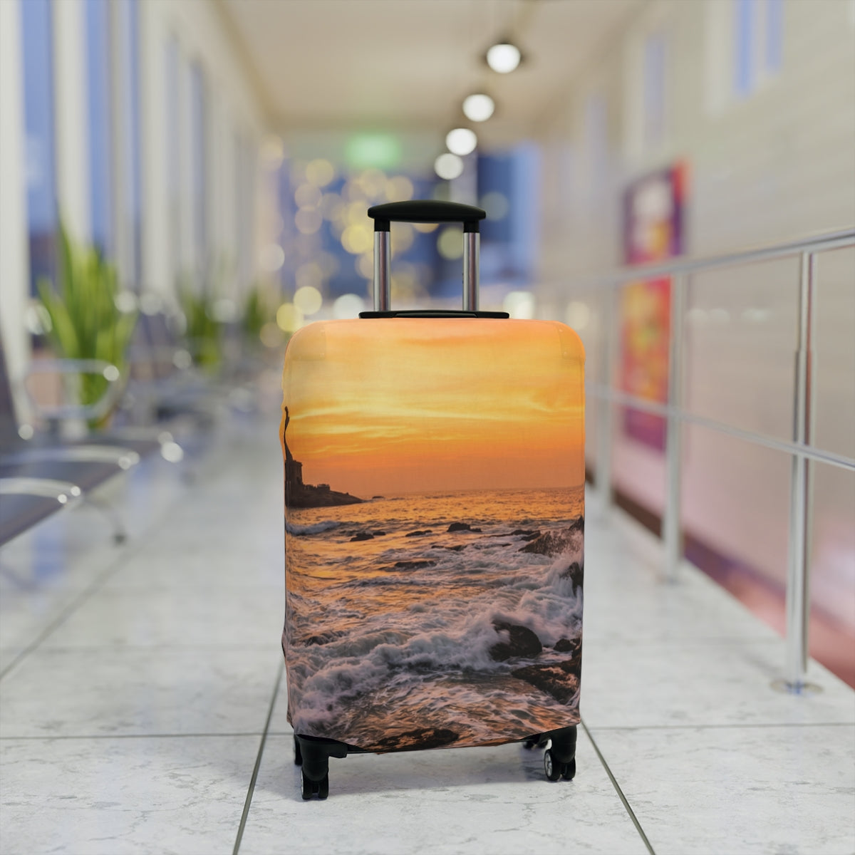 Luggage Cover - Majestic Golden Coast