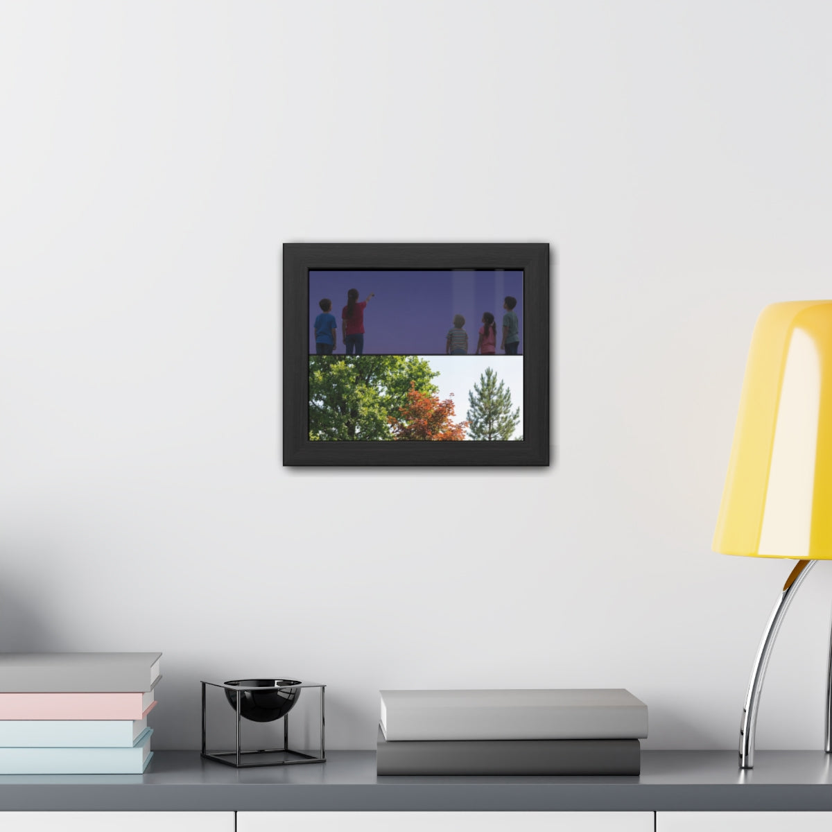 Framed Poster - Little Explorer — Landscape