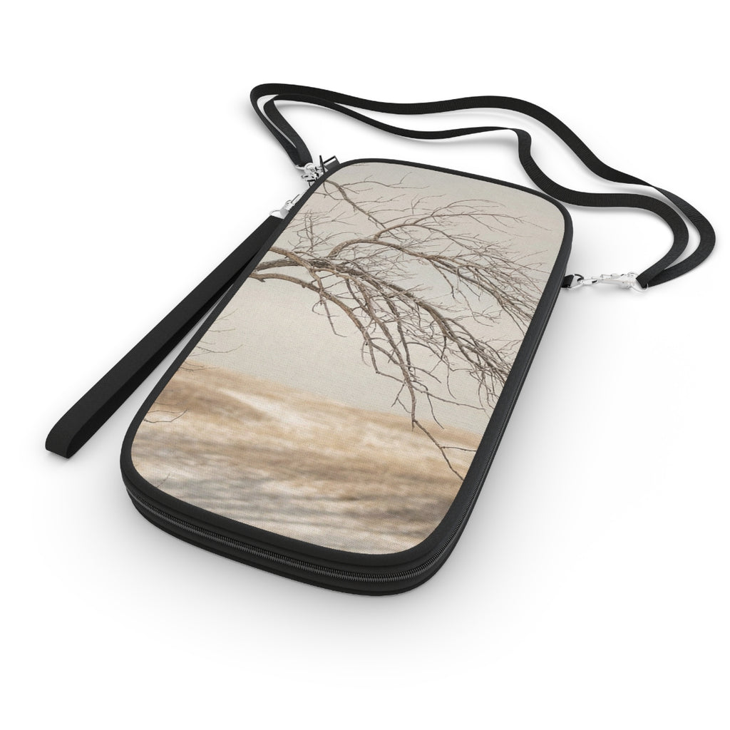 Passport Wallet - Winter Branch Solitude Landscape |...
