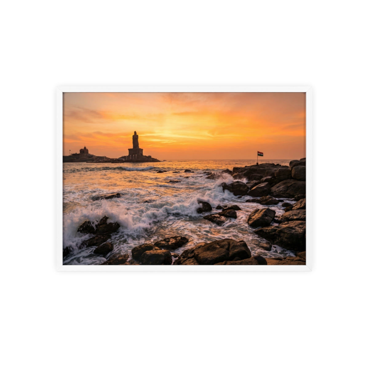 Framed Poster - Golden Hour Horizon