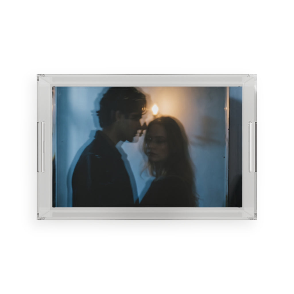 Midnight Glow Acrylic Serving Tray - Cozy Hospitality |...