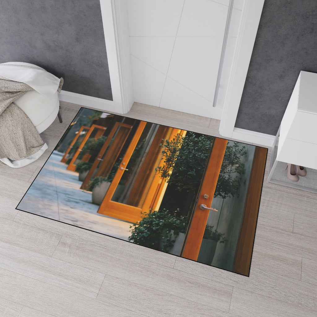 Heavy Duty Floor Mat - Twilight Promenade | Echovira Gallery