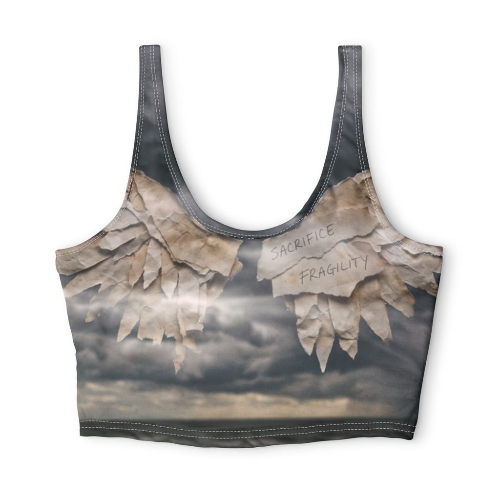 Sports Bra - Fragility Storm Athleisure | Echovira Gallery