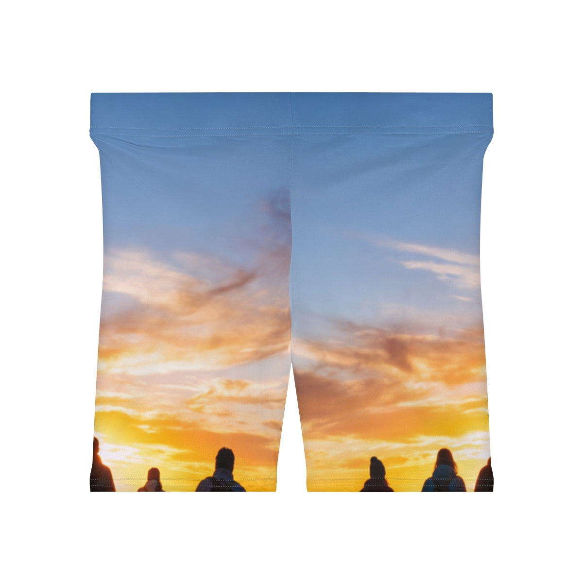 Women's Biker Shorts - Sunrise Journey