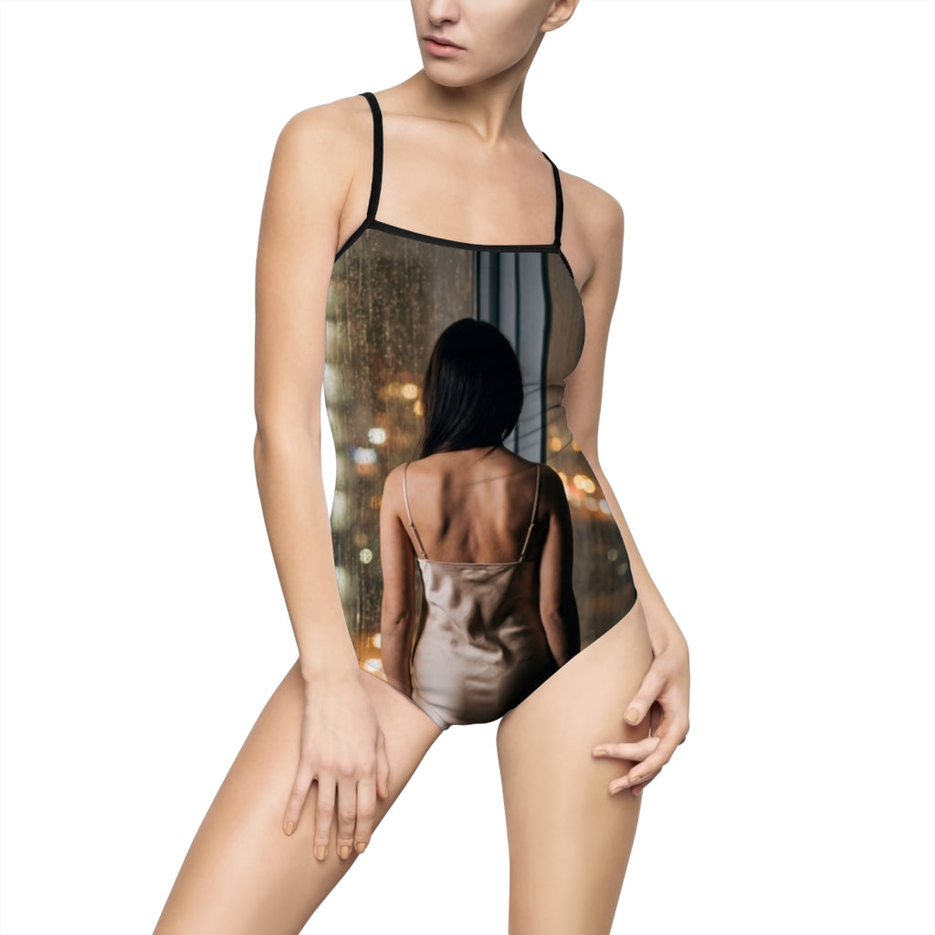 Women's One-piece - Rainy City lights | Echovira Gallery