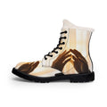 Women's Fur and Leather Boots - Veiled Devotion | Echovira...