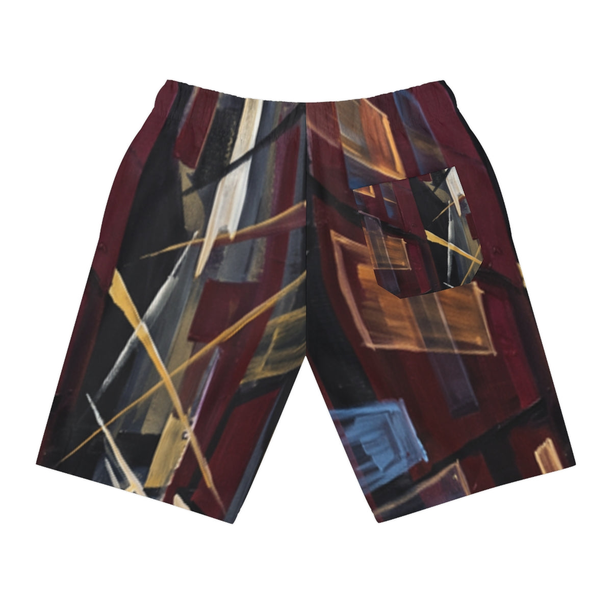Athletic Long Shorts - Urban Perspective | Echovira Gallery