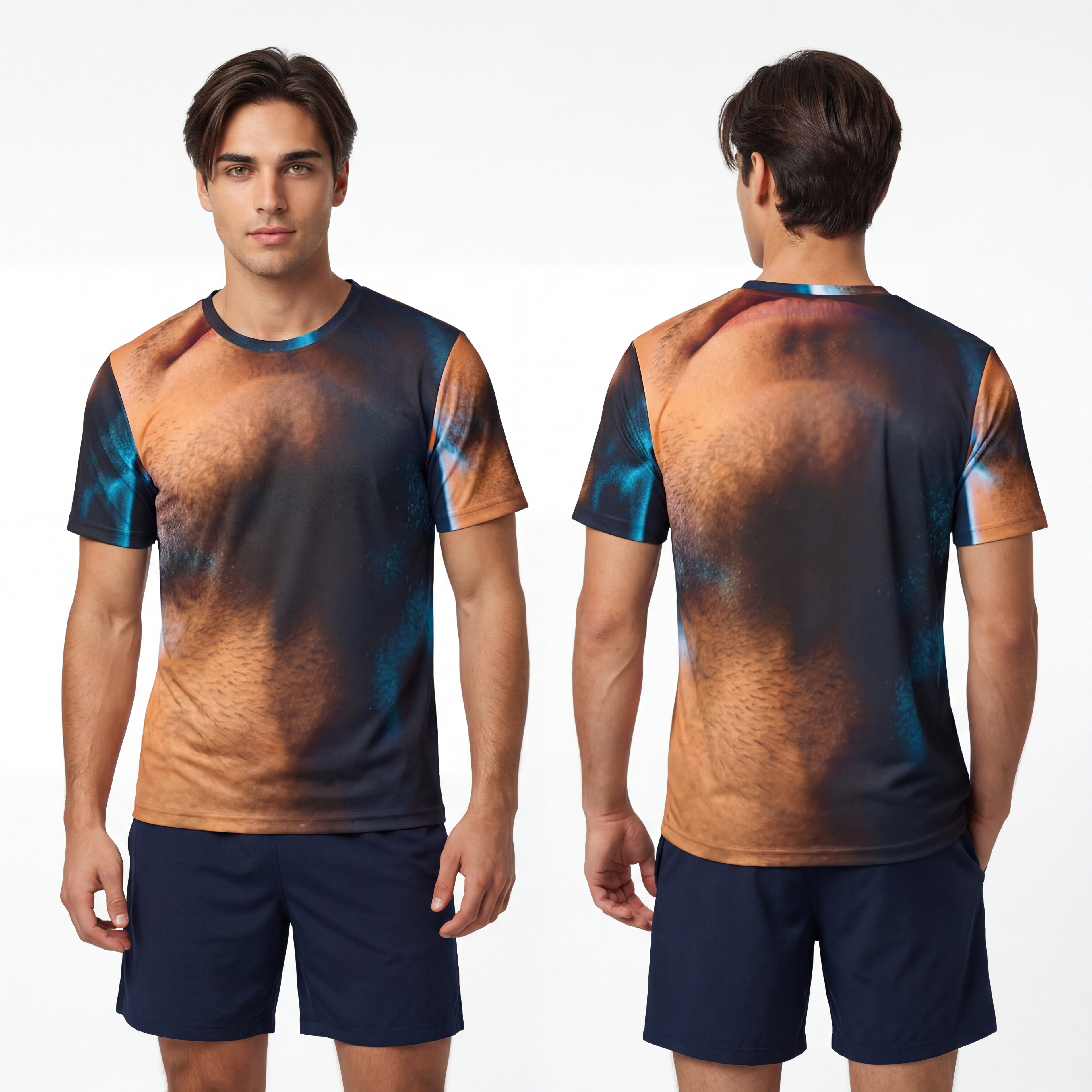 Men's Sports Jersey - Neon Pulse
