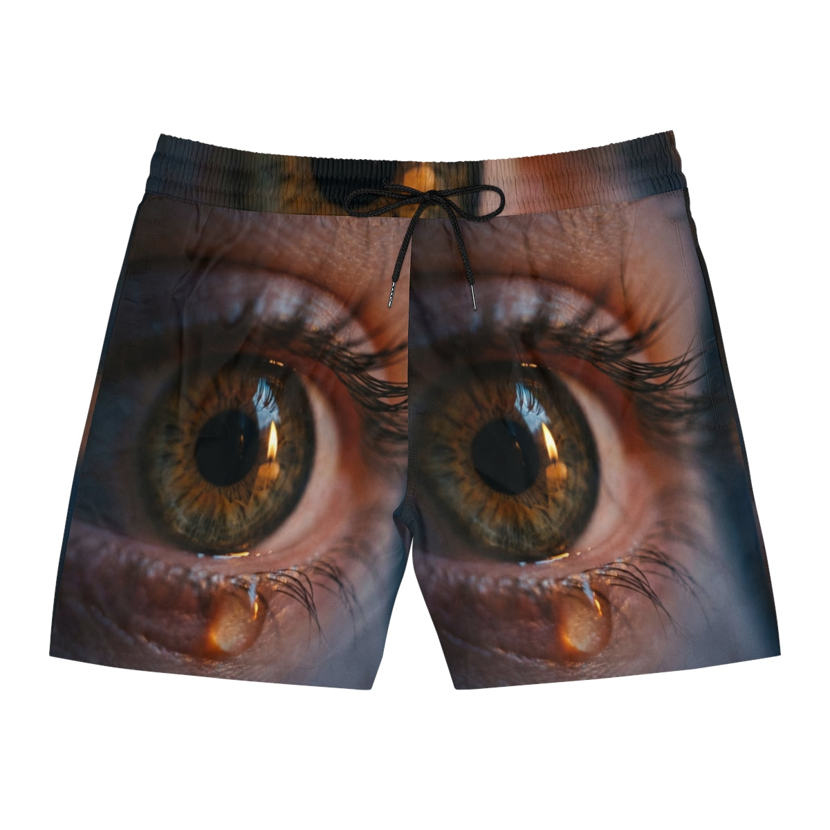 Men's Mid-Length Swim Shorts - Deep Emotion