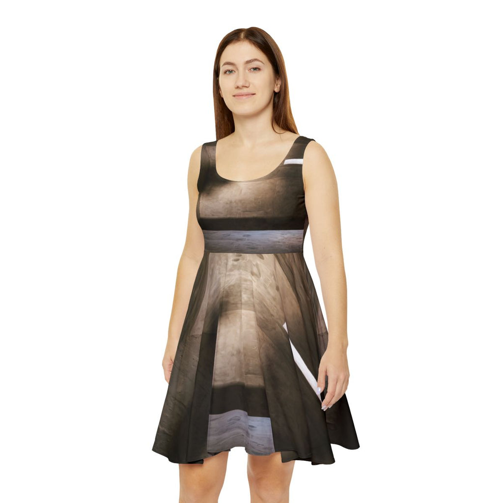 Women's Skater Dress - Shadows of the Citadel moody... |...