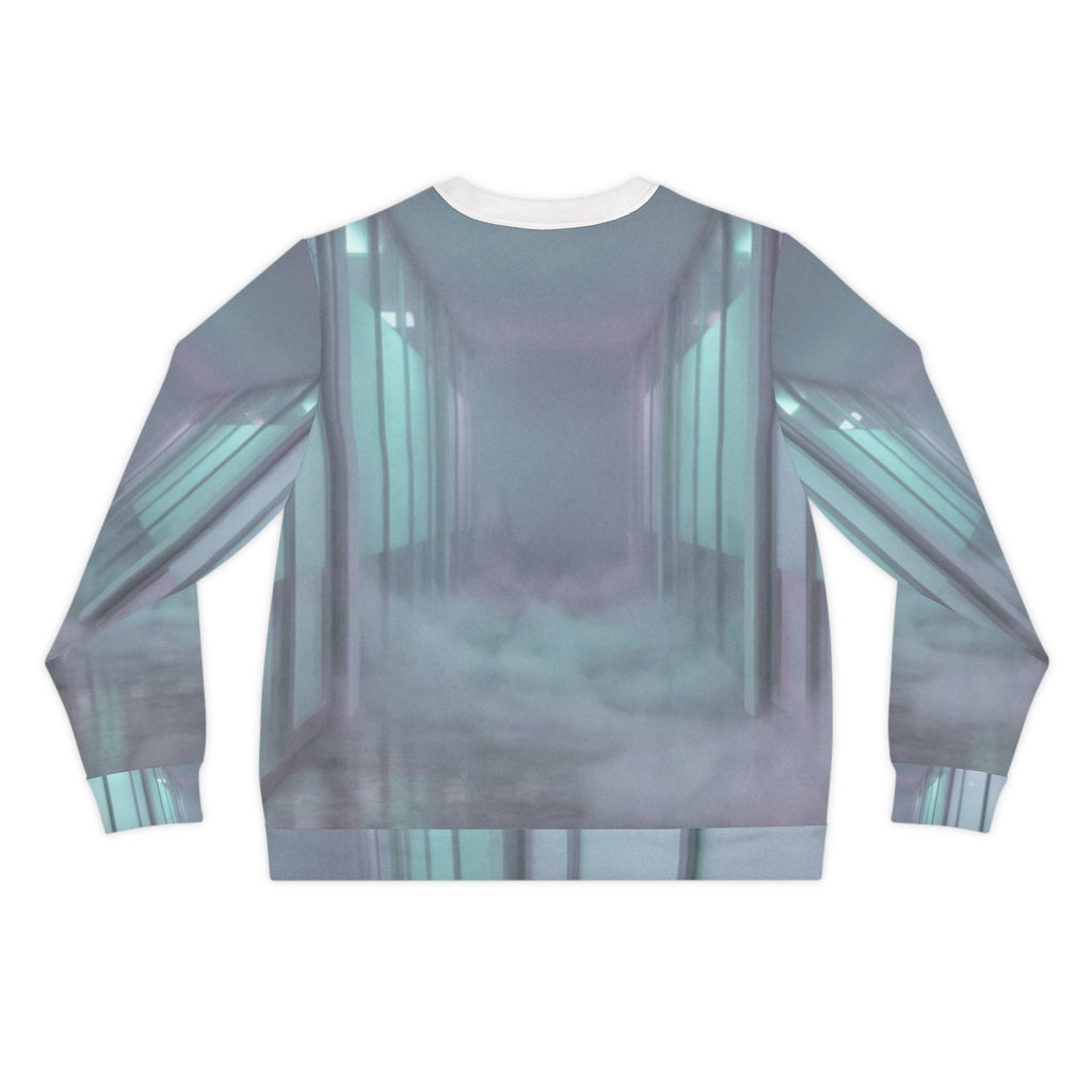 Men's Lightweight Sweatshirt - Liminal Corridor Fog Art... |...