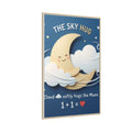 Matte Canvas Framed - The Sky Hug — Natural / 1.25" (8×10......