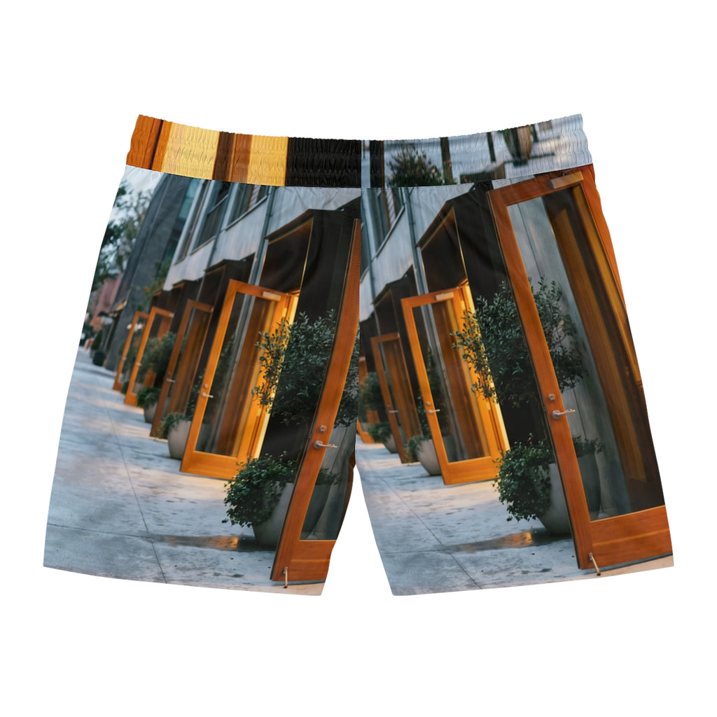 Men's Mid-Length Swim Shorts - Twilight Dusk | Echovira...