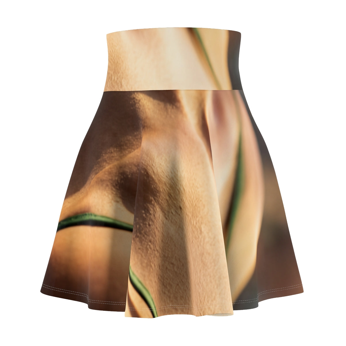 Damen-Skaterrock – Emerald Flow