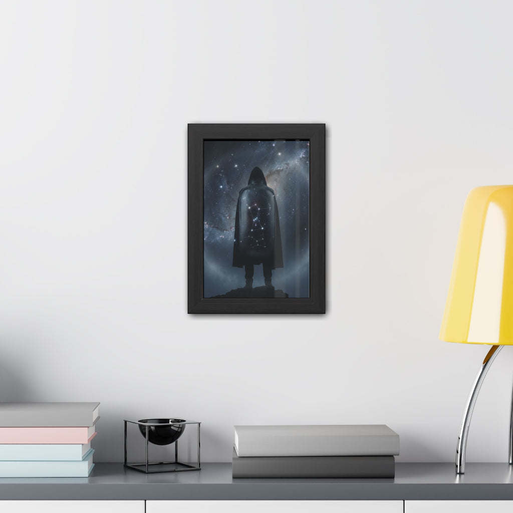 Framed Poster - Orion Cosmic Voyager — Portrait (8×12, 9×11...