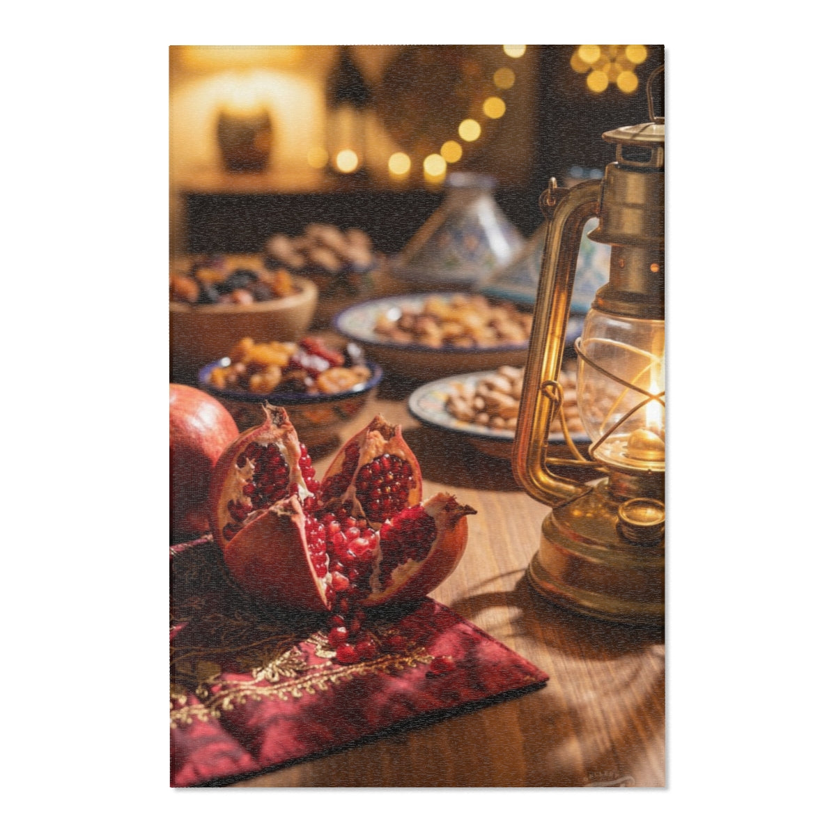 Area Rug - Velvet Night Still Life | Echovira Gallery