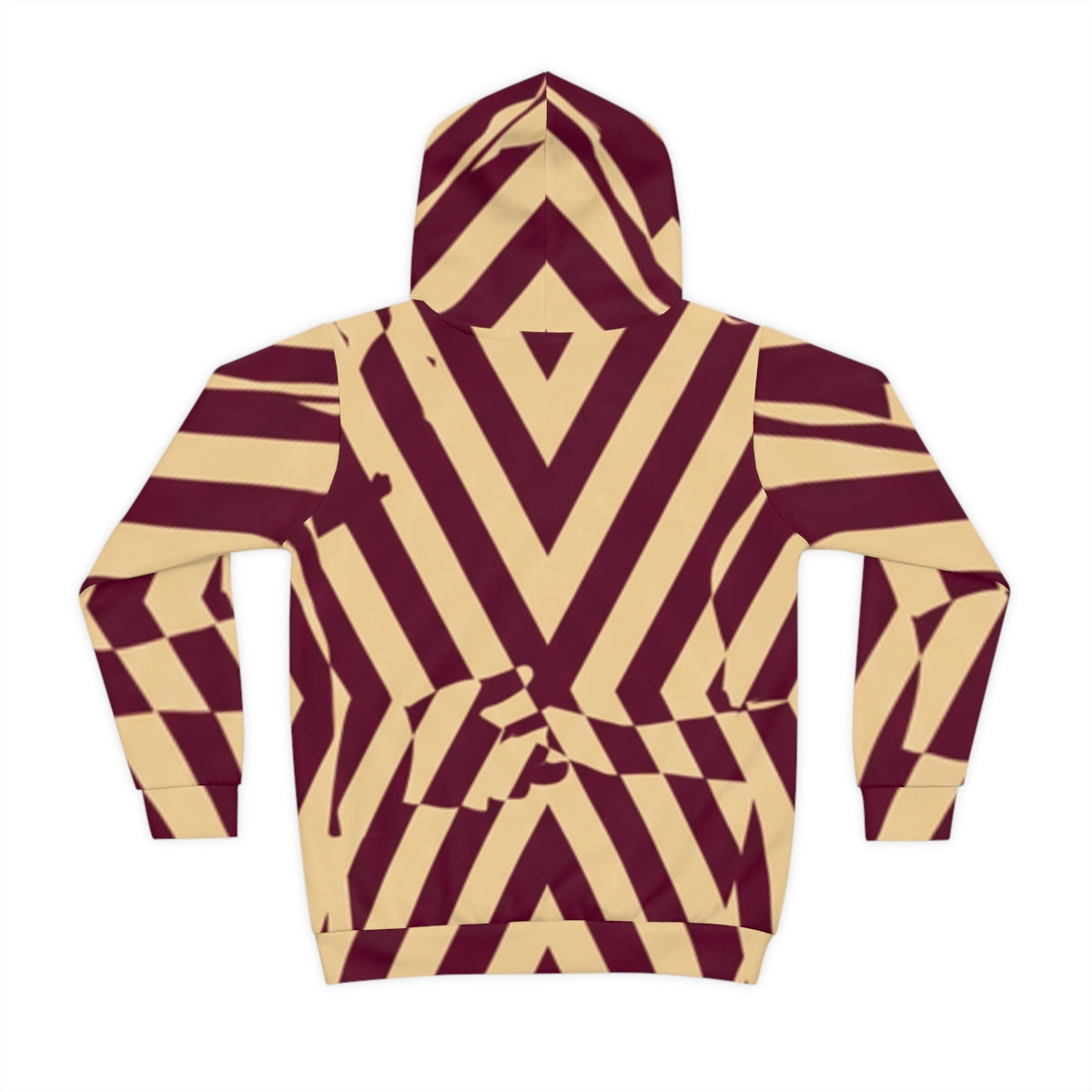 Children's Hoodie Geometric Silhouette Art