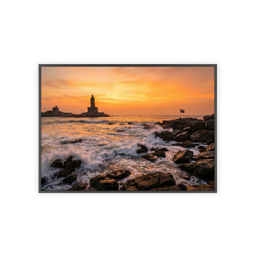 Framed Poster - Golden Hour Horizon