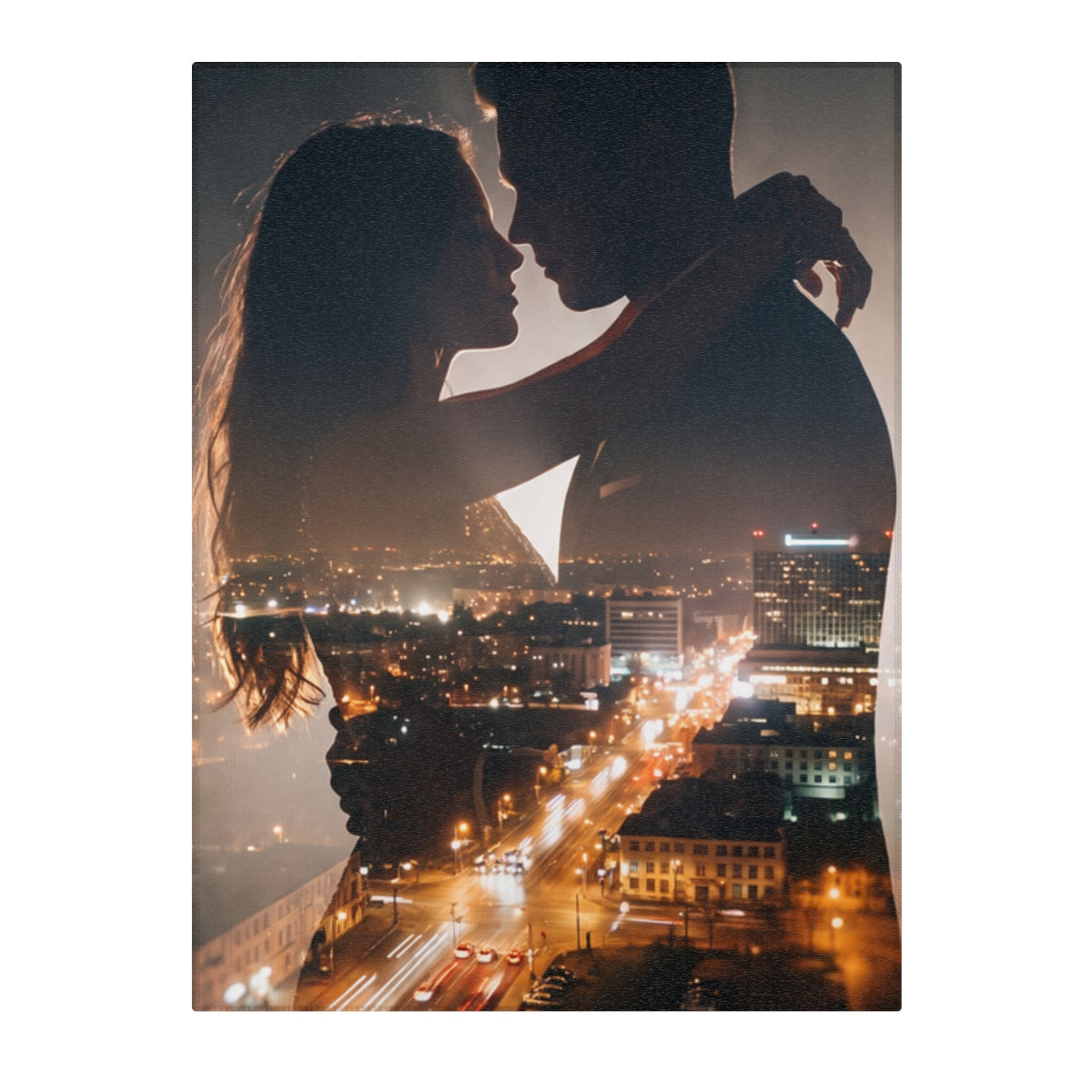 Area Rug - Midnight City Lovers | Echovira Gallery