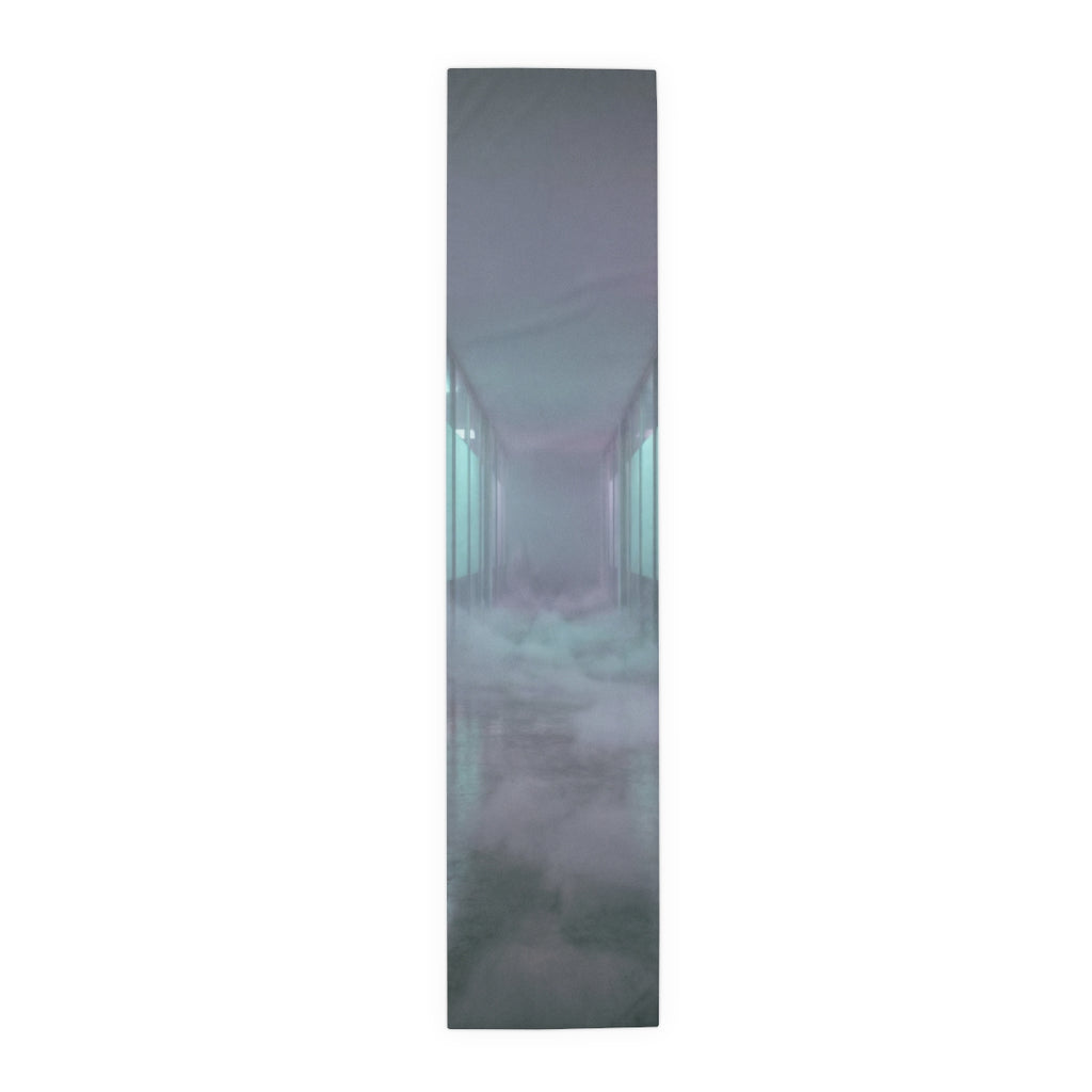 Table Runner - Liminal Fog | Echovira Gallery