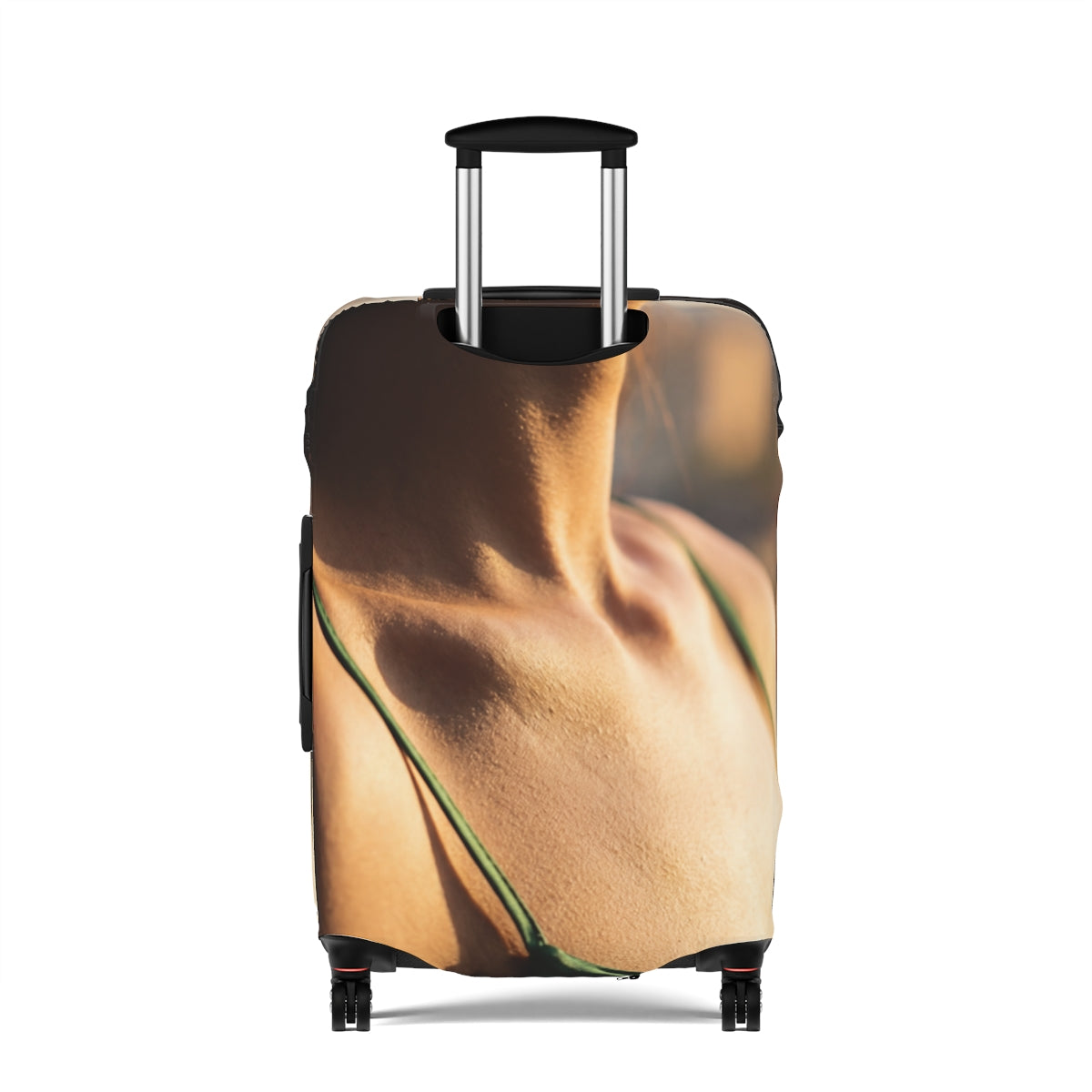 Luggage Cover - Golden Hour Solace Canvas | Echovira Gallery