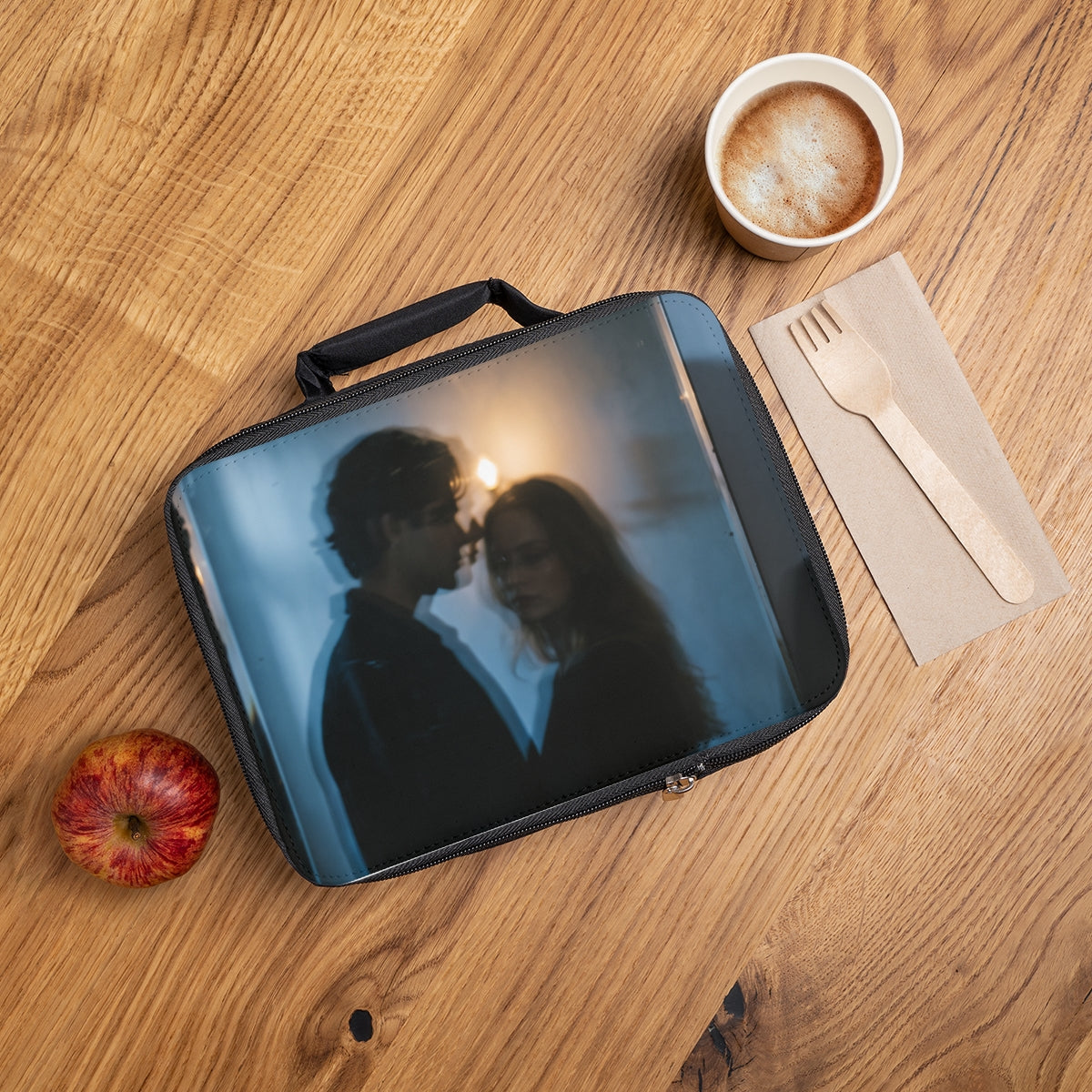Midnight Shadow Lunch Bag - Cinematic Noon Style | Echovira...