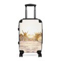 Golden Hour Crowd Winter Suitcase