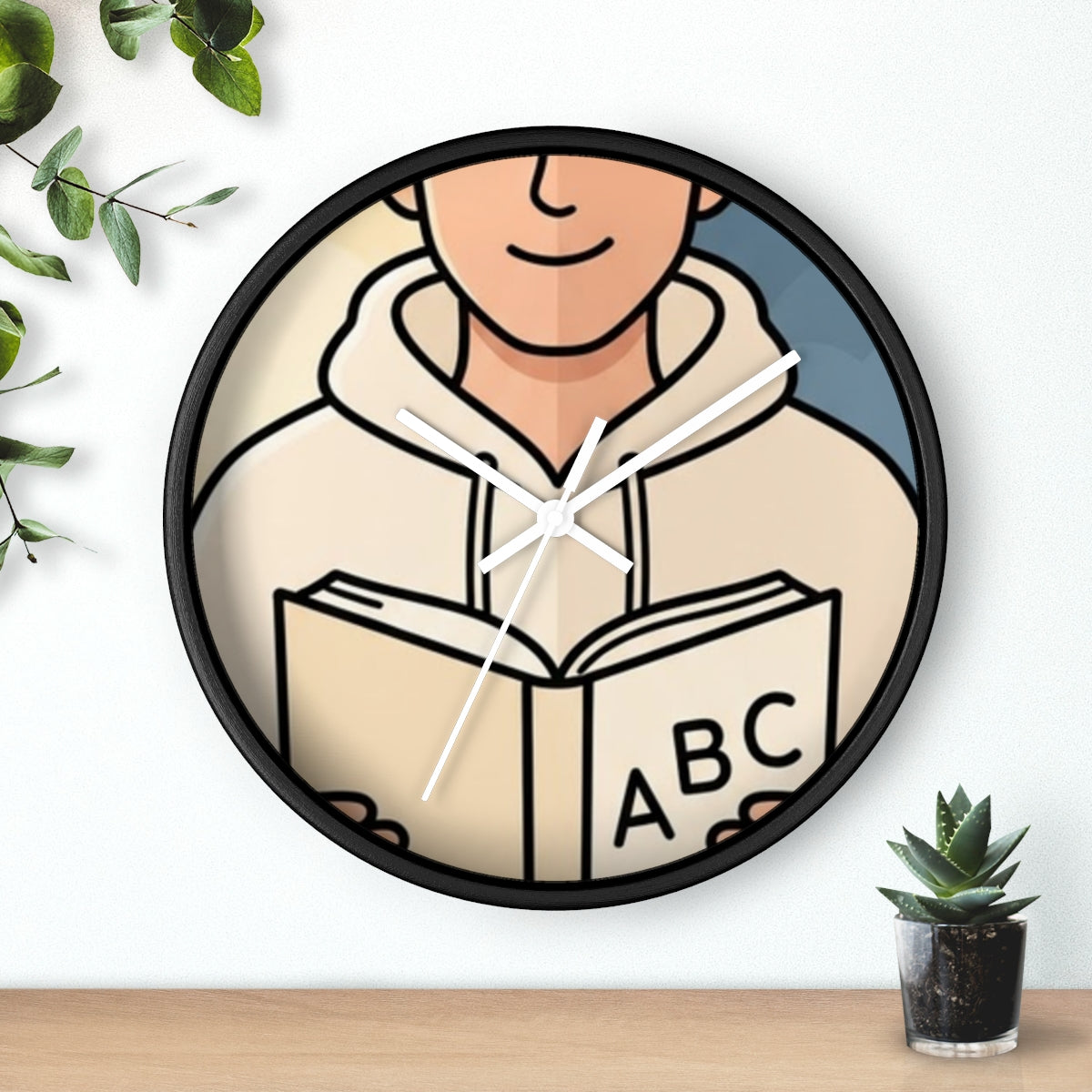 Wall Clock - Mindful Hours | Echovira Gallery