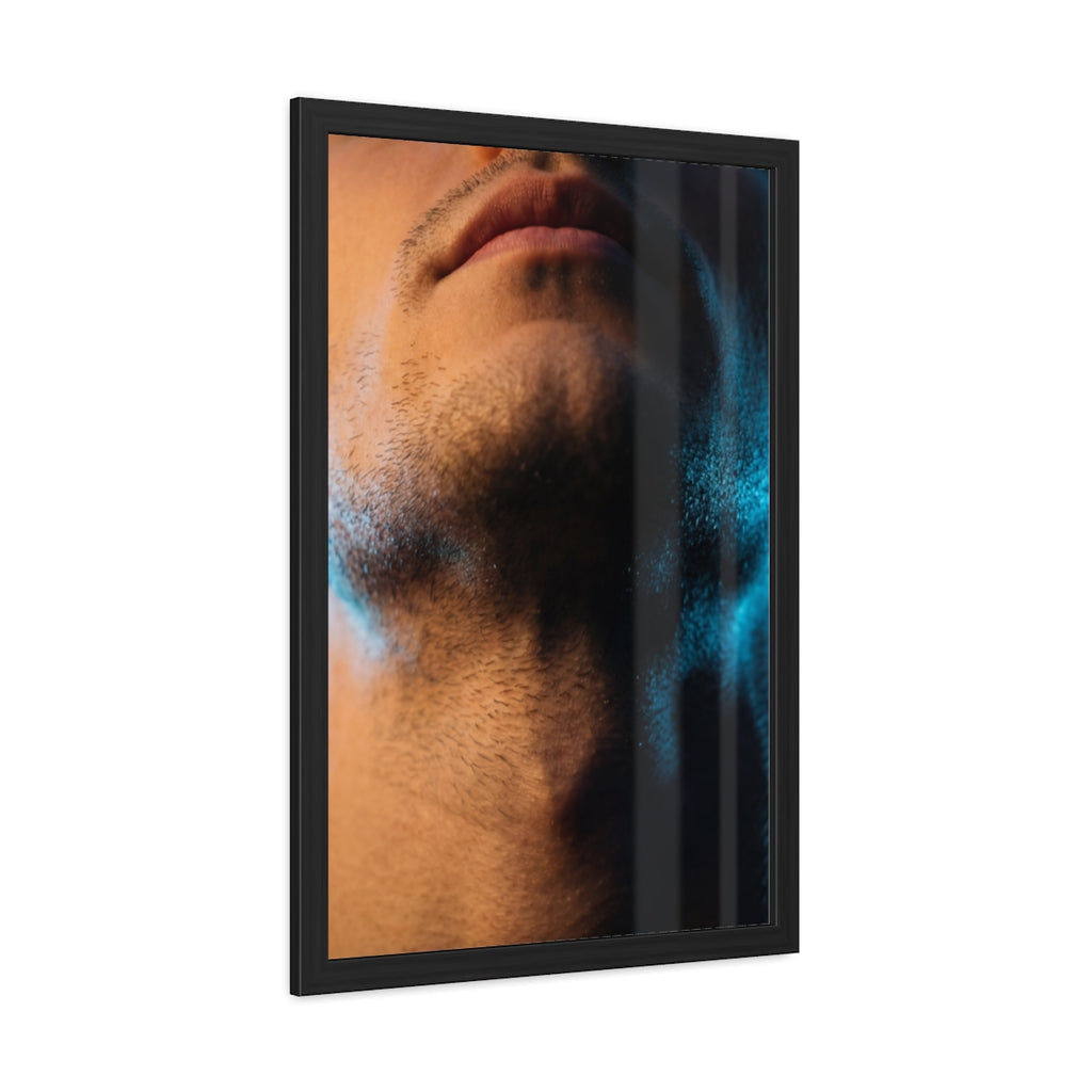 Framed Poster - Cinematic Urban Wall — Portrait