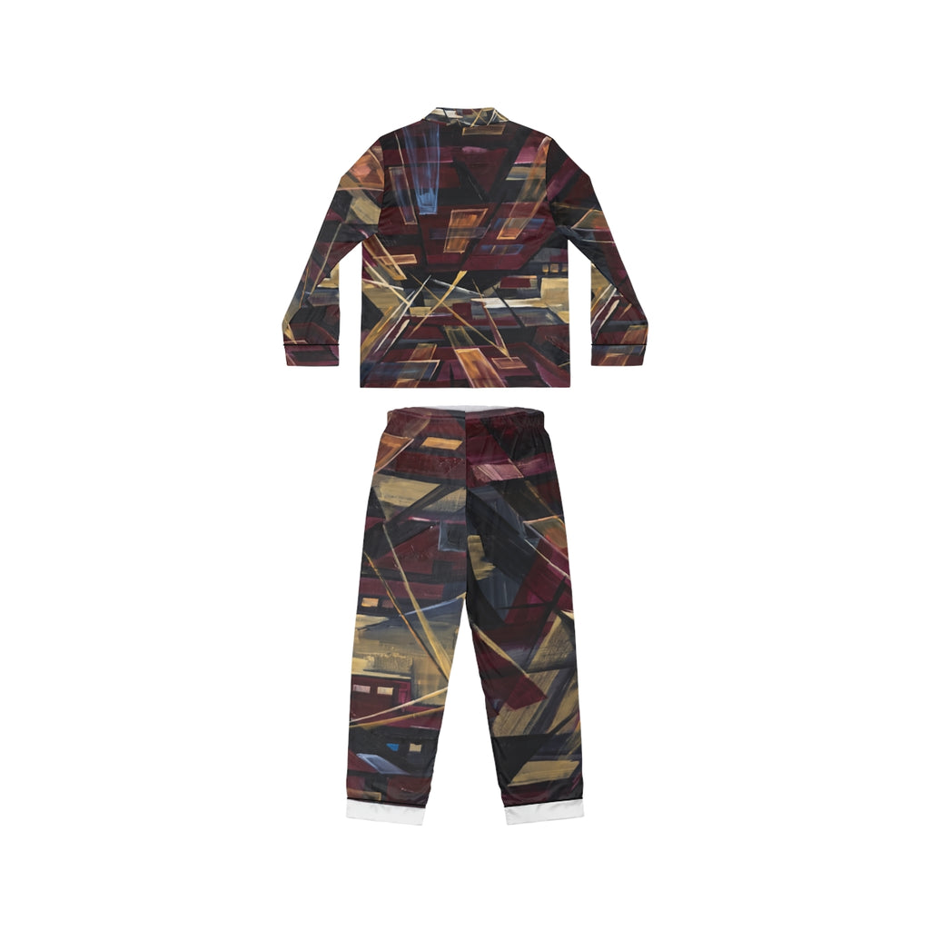 Women's Satin Pajamas - Urban Luxury | Echovira Gallery