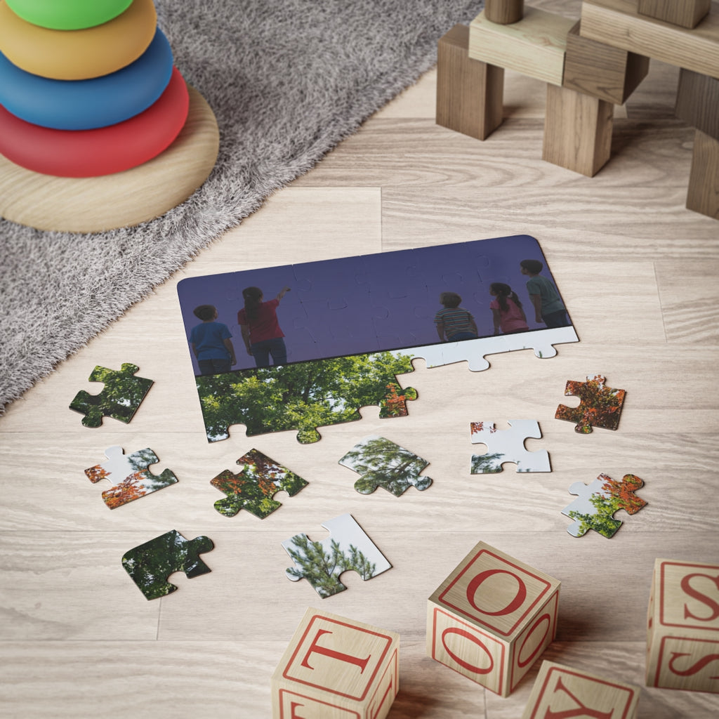 Kids' 30-Piece Puzzle - Little Botanists