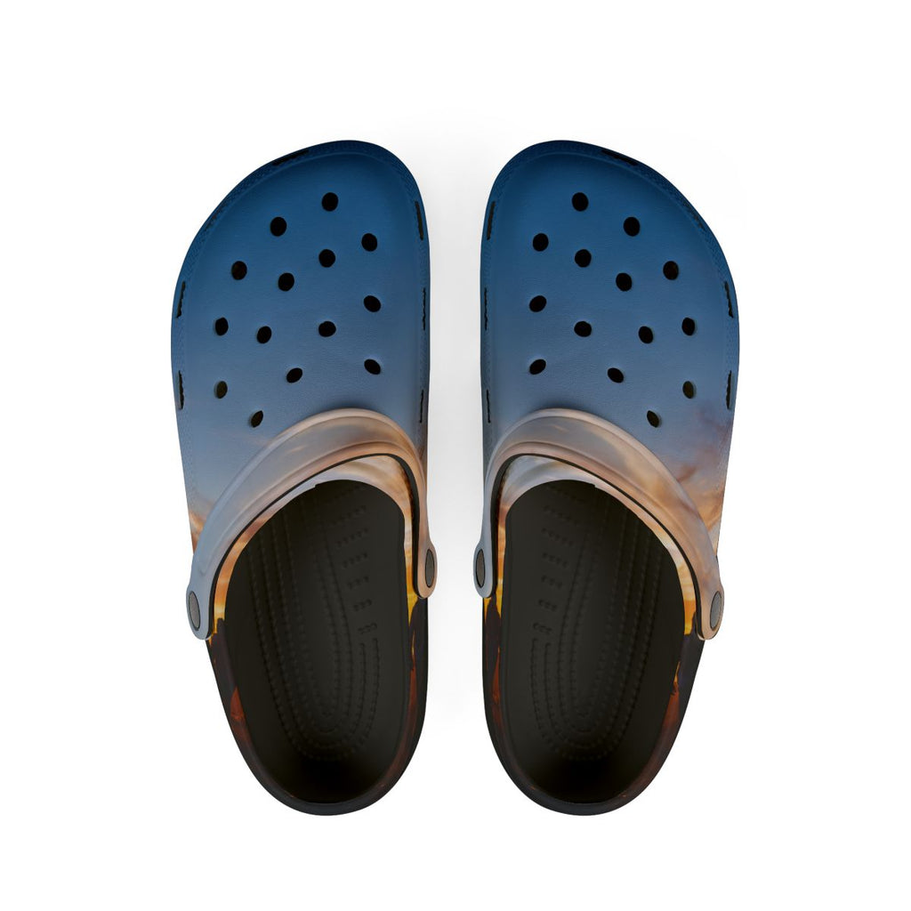 EVA Foam Rubber Shoes - Sunset Camp