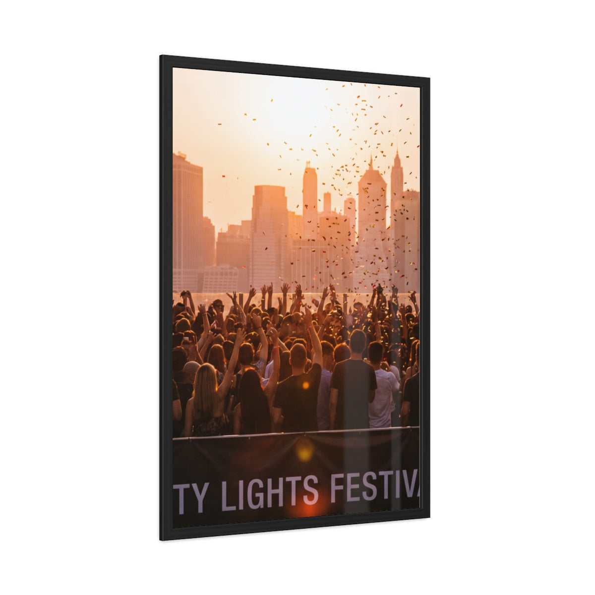 Framed Poster - City Lights Festival (8×12, 9×11, 11×14... |...