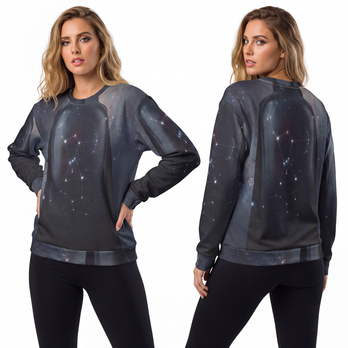Unisex Sweatshirt - Cosmic Sentinel Orion Constellation Art...