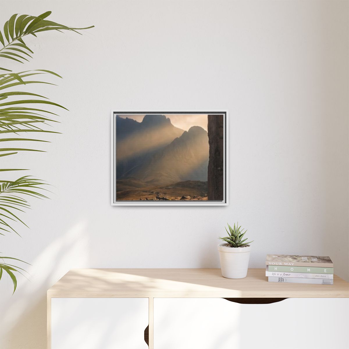 Matte Canvas, Framed - Mystic Monolith Ancient Persian... |...