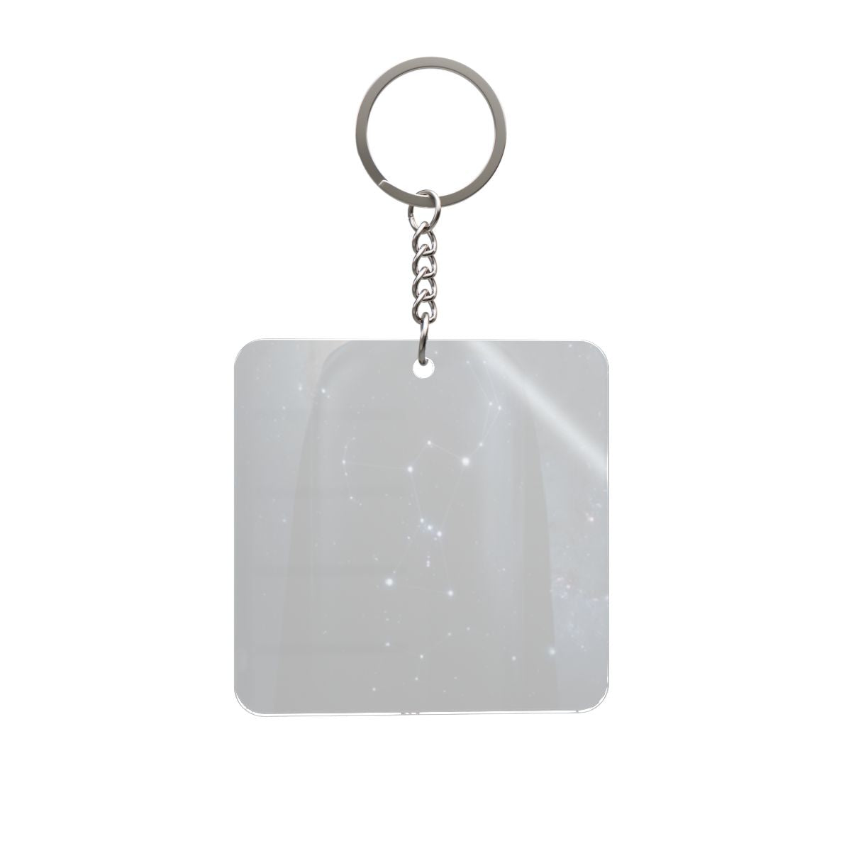 Square Keychain Orion Constellation Art