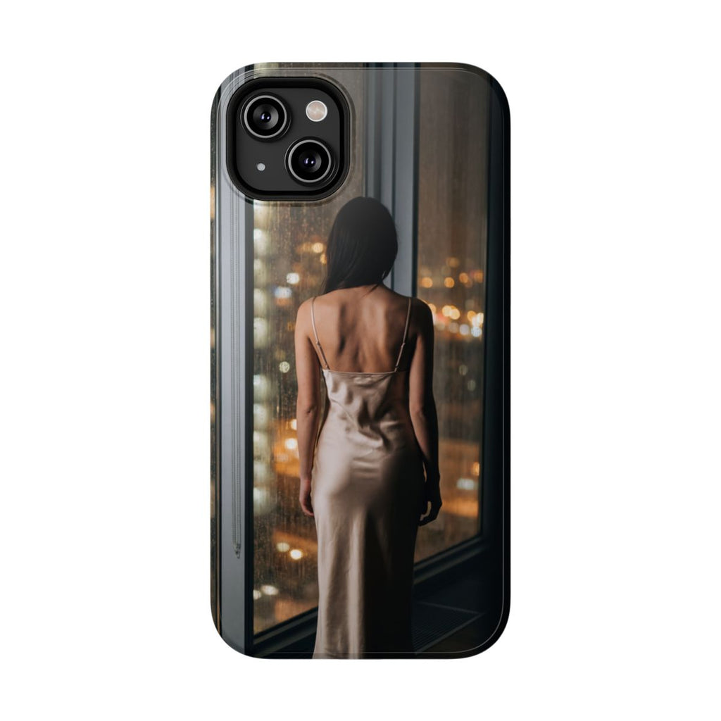 Impact-Resistant Cases - Tough Phone Case - Rainy Windows...— sizes part 1/2