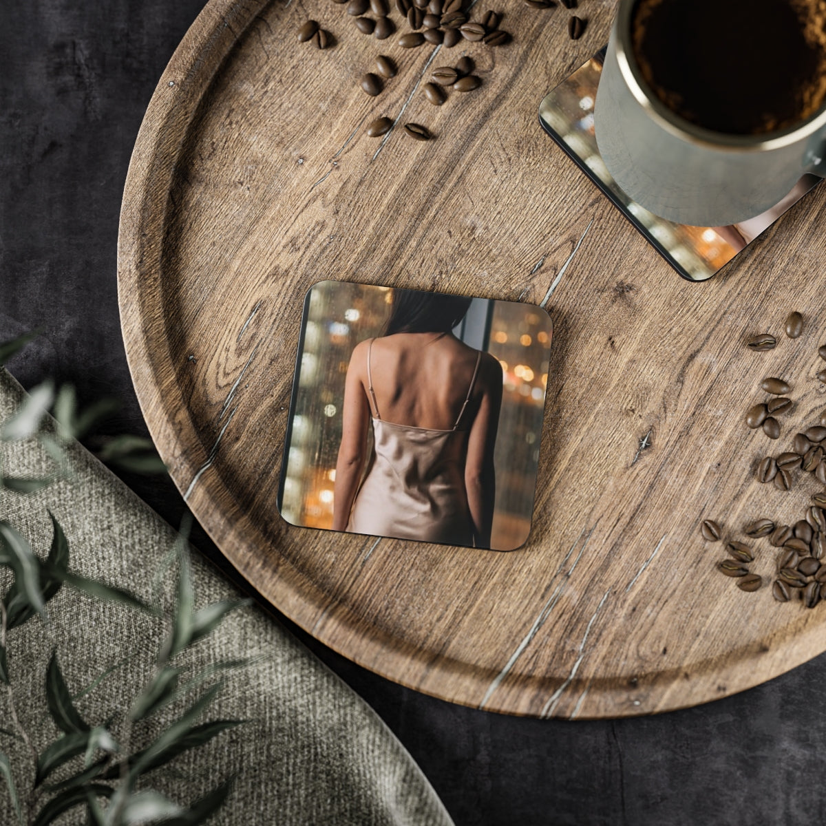 Coasters - Shimmering City Lights (4pcs) (1 & 4 pcs) |...