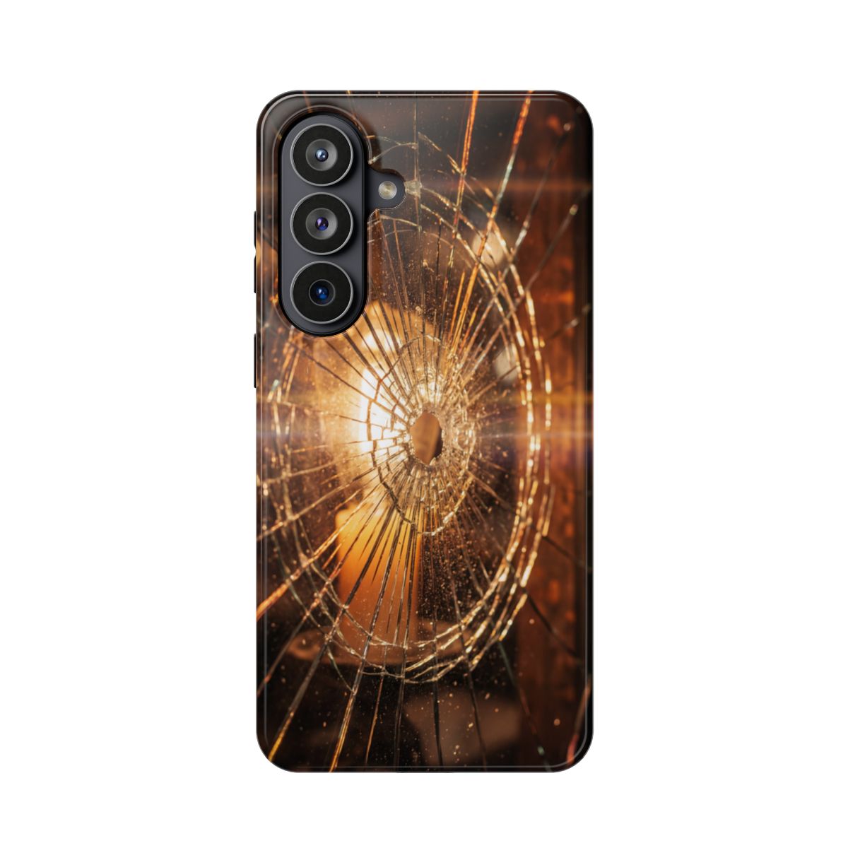 Impact-Resistant Case - Moody Fractured Glass