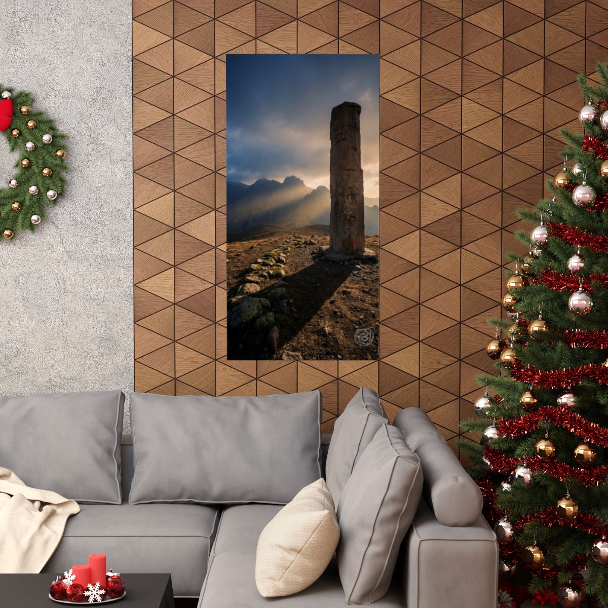 Matte Vertical Posters - Mystic Monolith Ancient Persian......