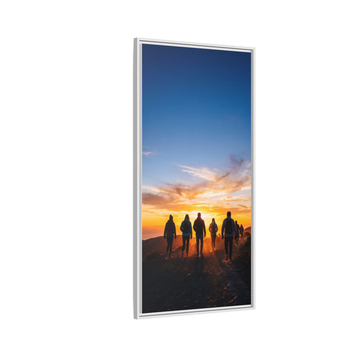 Matte Canvas, Framed - Epic Dawn Trek