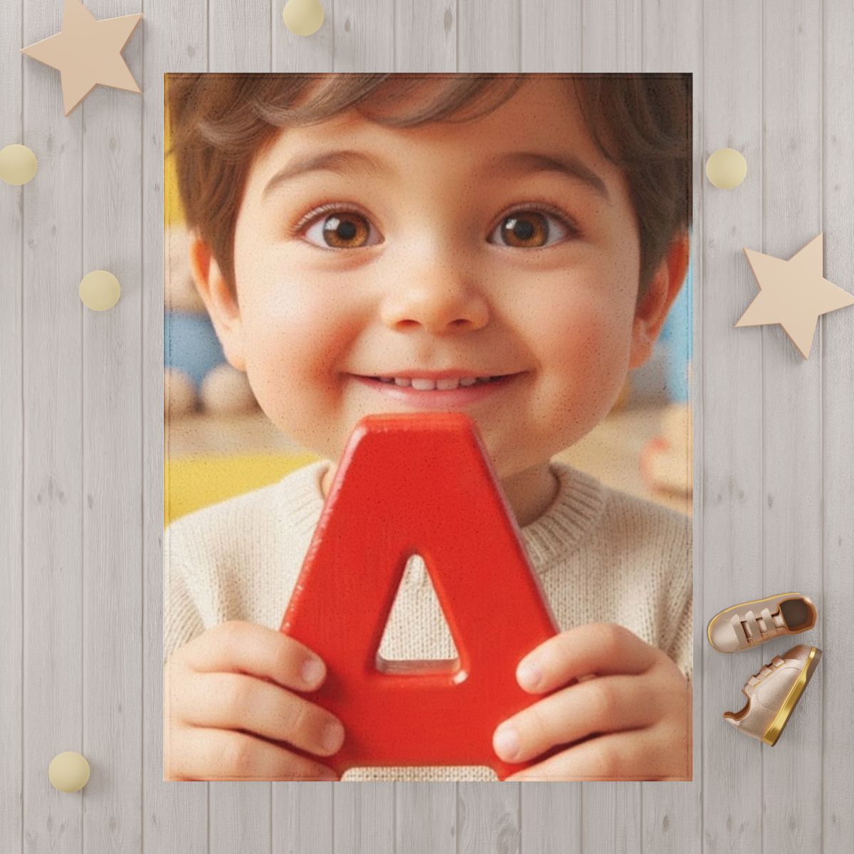 Toddler Blanket - ABC Discovery Nap | Echovira Gallery
