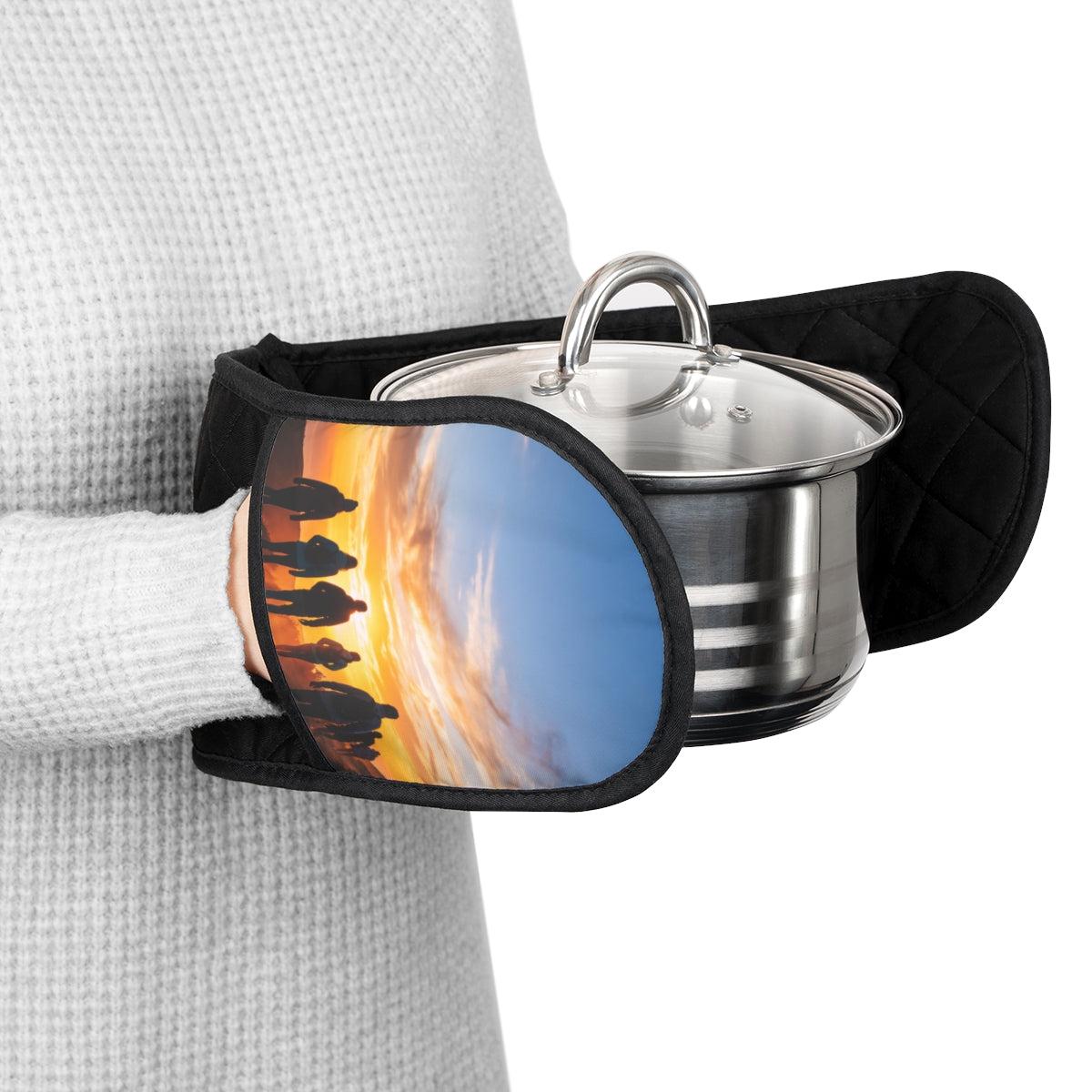 Oven Mitts - Sunset Horizon Vibes