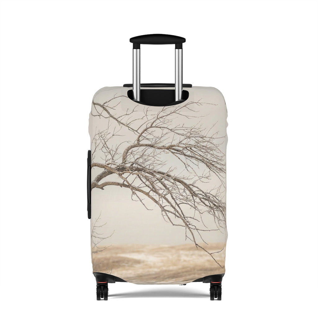 Luggage Cover - Serene Minimalist Tree