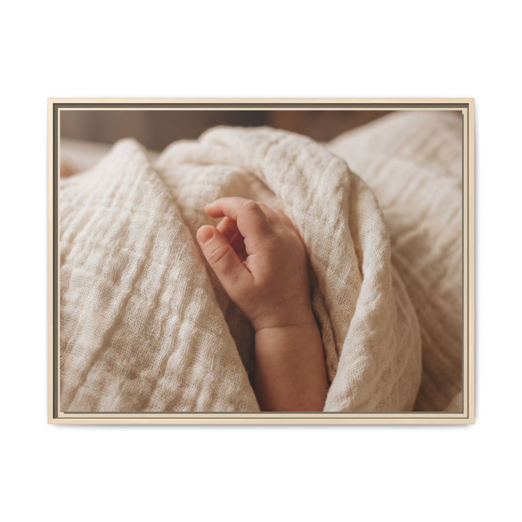 Framed Matte Canvas - Neutral Nursery