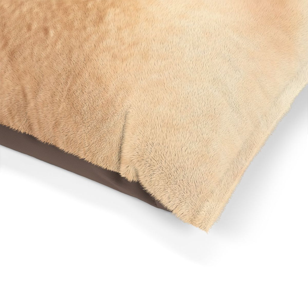 Golden Hour Pet Bed - Cozy Sunset Pet Cushion | Echovira...