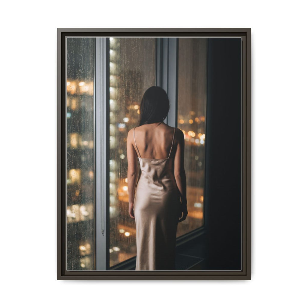 Framed Matte Canvas - Cinematic Nights