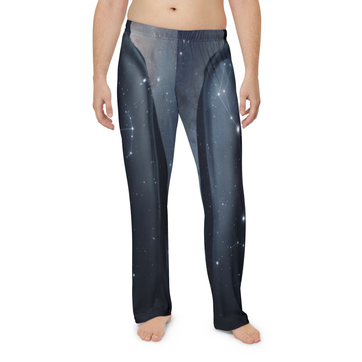 Men's Pajama Pants with Cosmic Orion Art