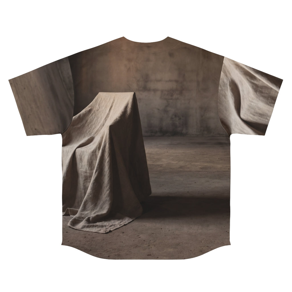 Men's Baseball Jersey - Draped Silence Still Life Art... |...