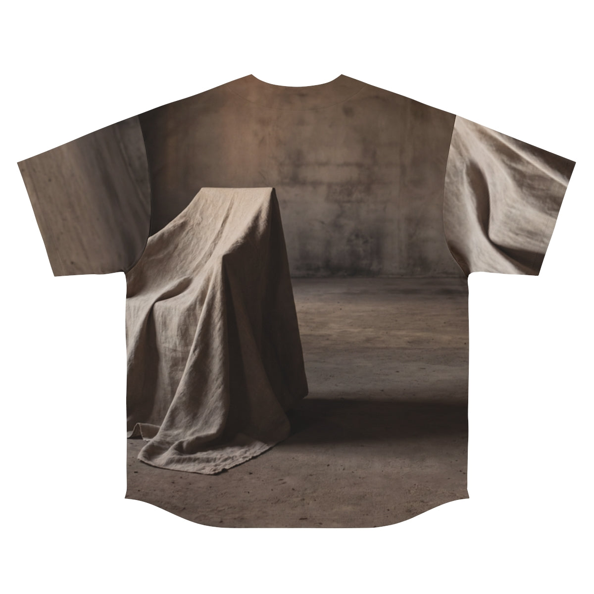Men's Baseball Jersey - Draped Silence Still Life Art... |...